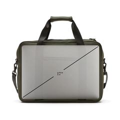 Vue VINGA Sac d'ordinateur Baltimore de couleur vert| Krokrodeal