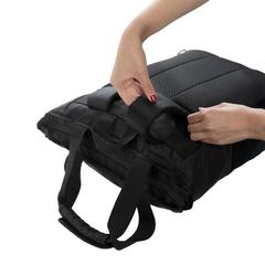 Vue Sac à dos/cabas pour ordinateur 15'' de couleur noir| Krokrodeal