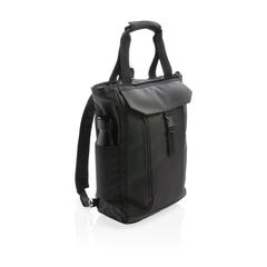 Vue Sac à dos/cabas pour ordinateur 15'' de couleur noir| Krokrodeal