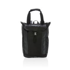 Vue Sac à dos/cabas pour ordinateur 15'' de couleur noir| Krokrodeal