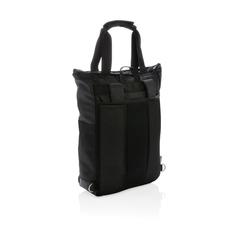 Vue Sac à dos/cabas pour ordinateur 15'' de couleur noir| Krokrodeal