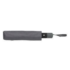 Vue Mini parapluie automatique 21" en rPET 190T Impact AWARE™ de couleur gris| Krokrodeal