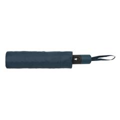 Vue Mini parapluie automatique 21" en rPET 190T Impact AWARE™ de couleur bleu| Krokrodeal