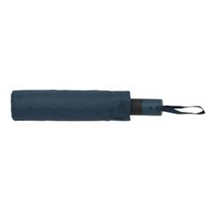 Vue Mini parapluie automatique 21" en rPET 190T Impact AWARE™ de couleur bleu| Krokrodeal