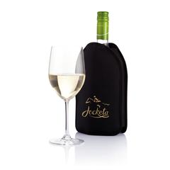 Vue Housse isotherme pour bouteille de vin de couleur noir| Krokrodeal