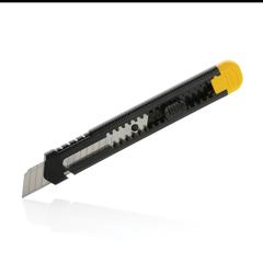 Vue Cutter en plastique recyclé RCS de couleur jaune| Krokrodeal