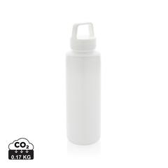 Vue Bouteille 500ml en PP recyclé RCS et avec poignée de couleur blanc| Krokrodeal