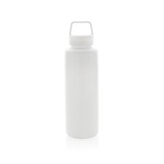 Vue Bouteille 500ml en PP recyclé RCS et avec poignée de couleur blanc| Krokrodeal