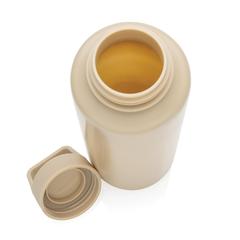 Vue Bouteille 500ml en PP recyclé RCS et avec poignée de couleur marron| Krokrodeal
