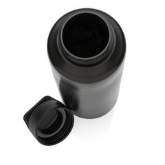 Vue Bouteille 500ml en PP recyclé RCS et avec poignée de couleur noir| Krokrodeal