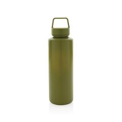 Vue Bouteille 500ml en PP recyclé RCS et avec poignée de couleur vert| Krokrodeal