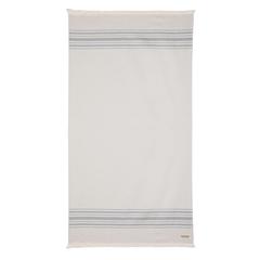 Vue Serviette Hammam Ukiyo Yumiko AWARE™ Made in Europe de couleur gris| Krokrodeal