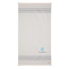 Vue Serviette Hammam Ukiyo Yumiko AWARE™ Made in Europe de couleur gris| Krokrodeal