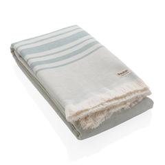 Vue Serviette Hammam Ukiyo Yumiko AWARE™ Made in Europe de couleur vert| Krokrodeal