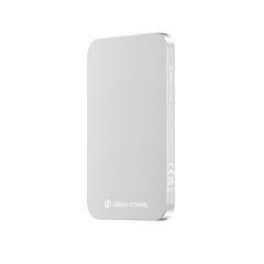 Vue Powerbank 3000mAh en plastique/alu RCS UrbanVitamin Burbank de couleur gris| Krokrodeal