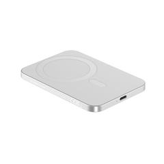 Vue Powerbank 3000mAh en plastique/alu RCS UrbanVitamin Burbank de couleur gris| Krokrodeal