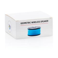 Vue Enceinte géométrique de couleur bleu| Krokrodeal