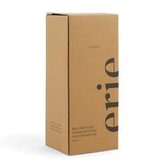 Vue VINGA Bouteille isotherme 450ml en acier RCS Erie de couleur blanc| Krokrodeal