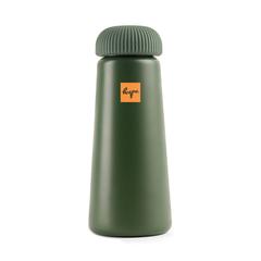 Vue VINGA Bouteille isotherme 450ml en acier RCS Erie de couleur vert| Krokrodeal