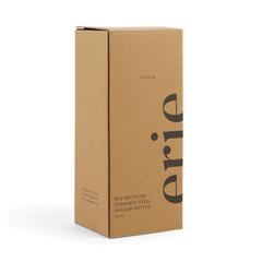 Vue VINGA Bouteille isotherme 450ml en acier RCS Erie de couleur vert| Krokrodeal