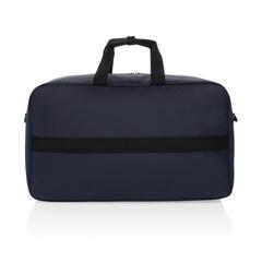 Vue Sac week-end en rPET AWARE™ Armond de couleur bleu| Krokrodeal