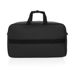 Vue Sac week-end en rPET AWARE™ Armond de couleur noir| Krokrodeal