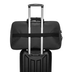 Vue Sac week-end en rPET AWARE™ Armond de couleur noir| Krokrodeal