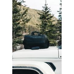 Vue Sac week-end en rPET AWARE™ Armond de couleur noir| Krokrodeal
