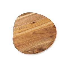 Vue VINGA Planche de service S Veia de couleur marron| Krokrodeal