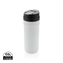 Vue Mug RCS et RSS avec couvercle chaud / froid de couleur blanc| Krokrodeal