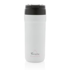 Vue Mug RCS et RSS avec couvercle chaud / froid de couleur blanc| Krokrodeal