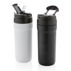 Vue Mug RCS et RSS avec couvercle chaud / froid de couleur blanc| Krokrodeal