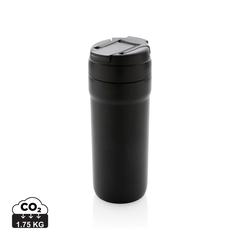 Vue Mug RCS et RSS avec couvercle chaud / froid de couleur noir| Krokrodeal
