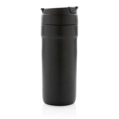 Vue Mug RCS et RSS avec couvercle chaud / froid de couleur noir| Krokrodeal