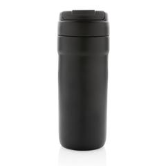 Vue Mug RCS et RSS avec couvercle chaud / froid de couleur noir| Krokrodeal
