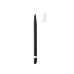 Vue Crayon infini en aluminium avec gomme de couleur noir| Krokrodeal