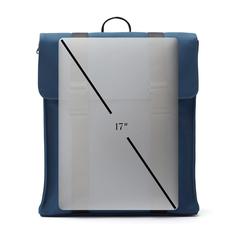 Vue VINGA Sac à dos Baltimore de couleur bleu| Krokrodeal