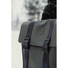 Vue VINGA Sac à dos Baltimore de couleur vert| Krokrodeal