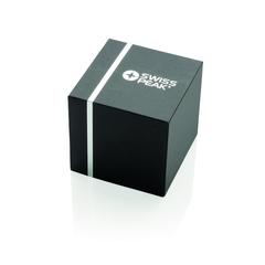 Vue Enceinte compacte 3W Swiss Peak de couleur gris| Krokrodeal