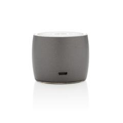 Vue Enceinte compacte 3W Swiss Peak de couleur gris| Krokrodeal