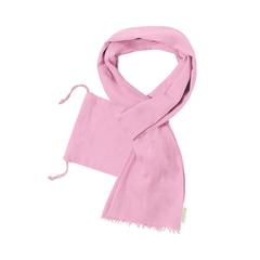 Vue Foulard Betty de couleur rose| Krokrodeal