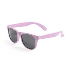 Vue Lunettes de Soleil Mirfat de couleur rose| Krokrodeal
