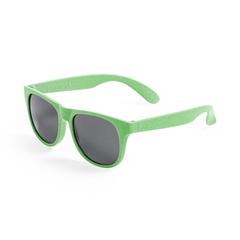 Vue Lunettes de Soleil Mirfat de couleur vert| Krokrodeal