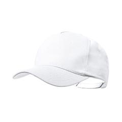Vue Casquette Pickot de couleur blanc| Krokrodeal