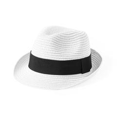 Vue Chapeau Ranyit de couleur blanc| Krokrodeal