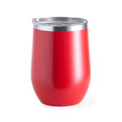 Vue Verre Thermique Bobby de couleur rouge| Krokrodeal