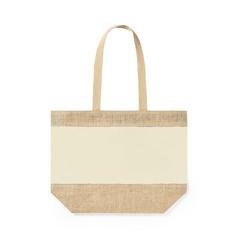 Vue Sac Raxnal de couleur beige| Krokrodeal