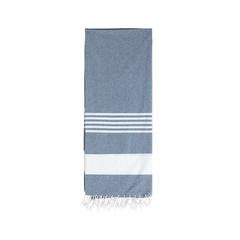 Vue Natte de Plage Simbar de couleur bleu| Krokrodeal