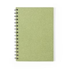Vue Cahier Idina de couleur vert| Krokrodeal
