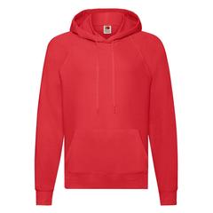 Vue Sweat-Shirt Enfant Lightweight Hooded S de couleur rouge| Krokrodeal